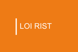 Visuel générique avec inscription "Loi RIST"