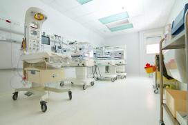 Gros plan sur la salle des couveuses