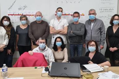 Photo d'un groupe de personne