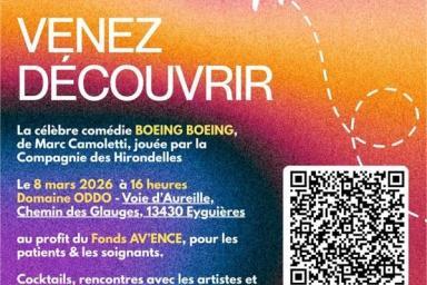 Affiche concernant une pièce de théatre