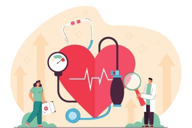 Affiche pour la journée de l'hypertension artérielle