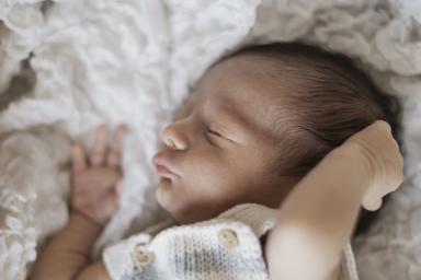 Portrait d'un nourrisson