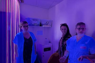 Inauguration de la salle Snoezelen du Centre d'Action Médico-Sociale Précoce le 28 juin 2024 - Agrandir l'image 5 sur 8, fenêtre modale