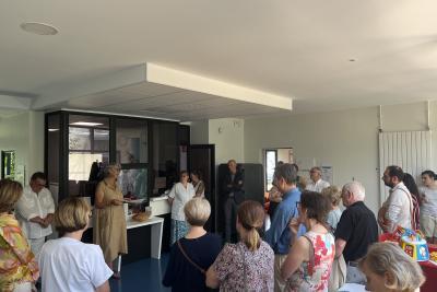 Inauguration de la salle Snoezelen du Centre d'Action Médico-Sociale Précoce le 28 juin 2024 - Agrandir l'image 1 sur 8, fenêtre modale