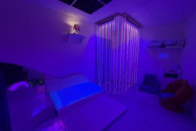 Salle Snoezelen du Centre d'Action Médico-Sociale Précoce - Agrandir l'image 7 sur 8, fenêtre modale