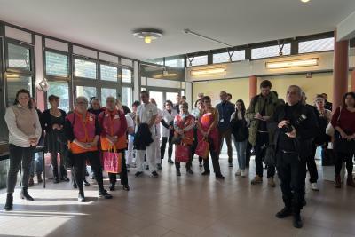 Cérémonie des vœux et de remise des médailles du travail le 17 janvier 2024 - Agrandir l'image 3 sur 4, fenêtre modale