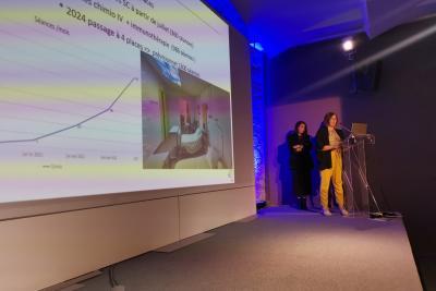 Présentation du Centre Hospitalier de Vaison la Romaine lors des premières rencontres des acteurs de santé de Vaucluse le 12 avril 2024 - Agrandir l'image 9 sur 13, fenêtre modale