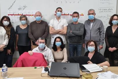 Photo d'un groupe de personne - Agrandir l'image, fenêtre modale