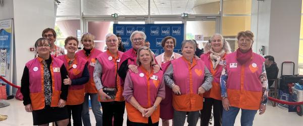 Equipe bénévole de l'Association Les Blouses Roses